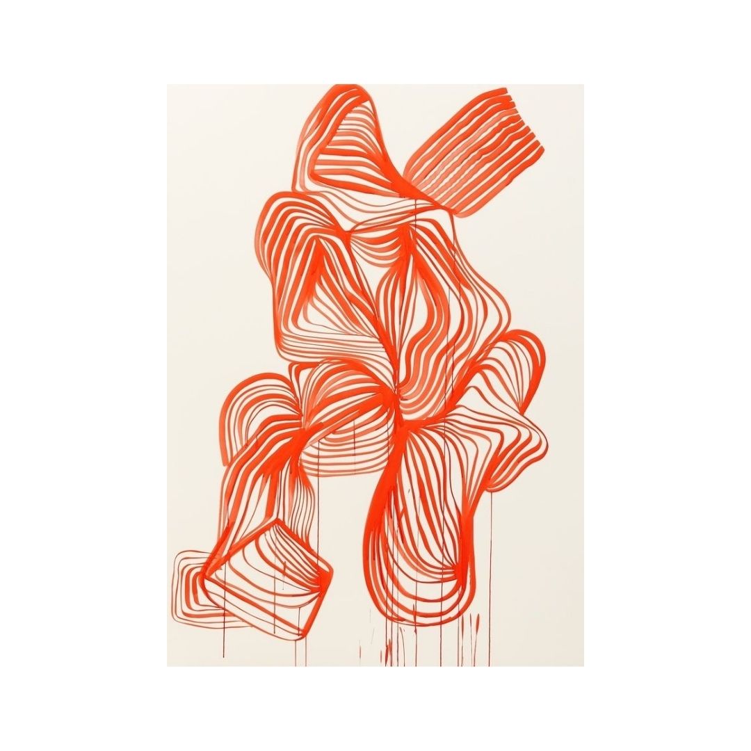 Abstracto Anaranjado