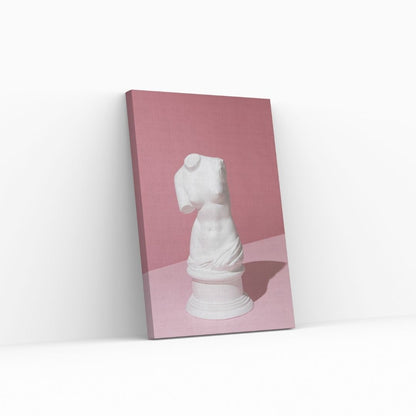 White on pink body