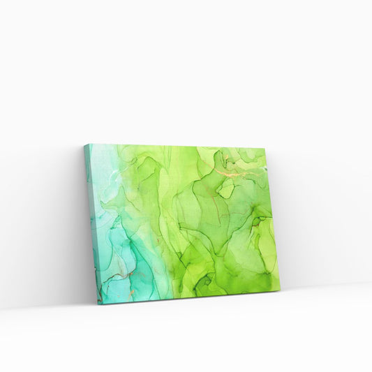 Abstracto Toque Esmeralda